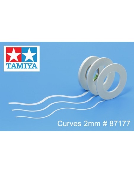 MASKING TAPE FOR CURVES 2MM