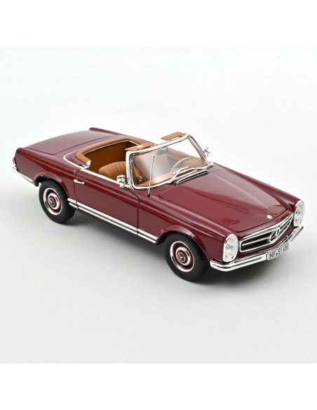 1:18 Mercedes-Benz 230SL 1963-Dark Red