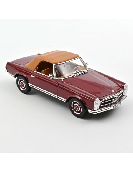 1:18 Mercedes-Benz 230SL 1963-Dark Red