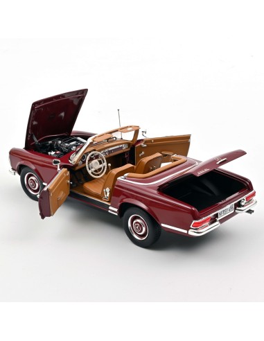 1:18 Mercedes-Benz 230SL 1963-Dark Red