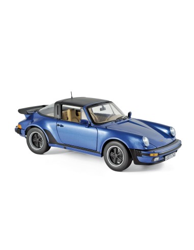 1:18 Porsche 911 Turbo Targa 1987 - Blue metallic