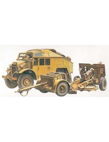 1:35 BR.25 PDR. GUN & QUAD TRACTOR