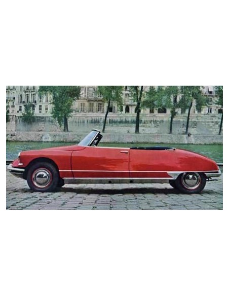 1:18 CITROEN DS 19 CABRIOLET 1961 CORAIL RED