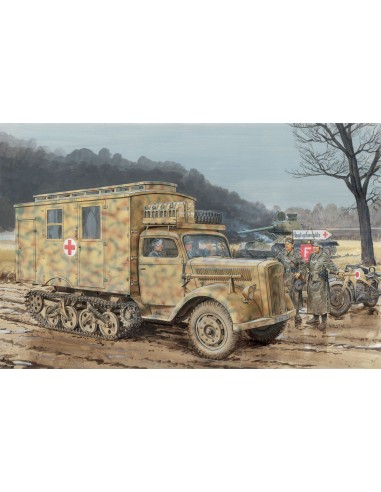 1:35 SDKFZ 3 MAULTIER AMBULANCE