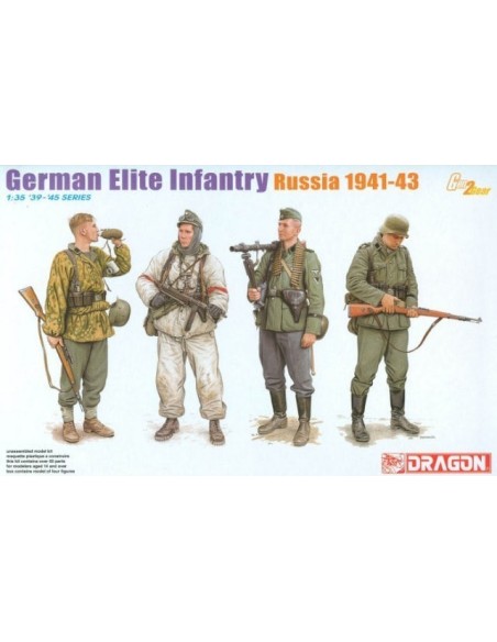 1:35 German Elite Infantry, Russia 1941-43