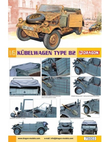 1:6 Reproduction of BIG Kubelwagen