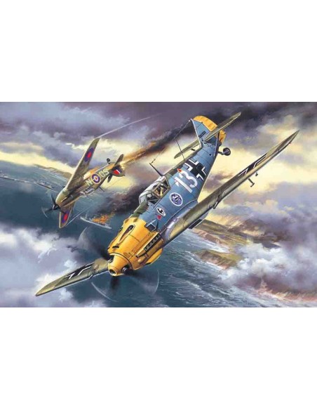 1:72 Messerschmitt Bf 109E-3, WWII German Fighter