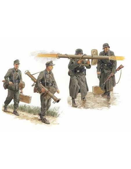 1:35 German Antitank Team w/Panzerschreck