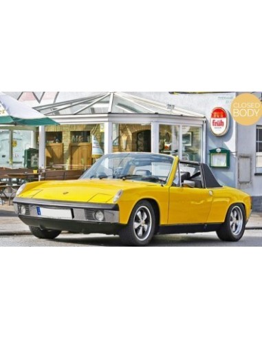 1:18 VW-PORSCHE 914-6 1973 YELLOW