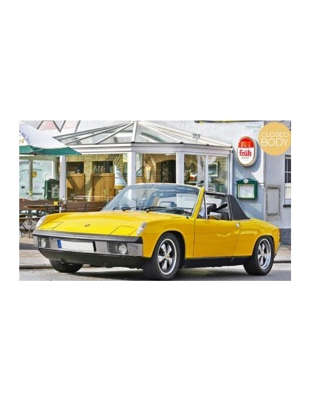 1:18 VW-PORSCHE 914-6 1973 YELLOW