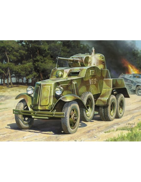 1:35 Soviet Armored Car BA-10