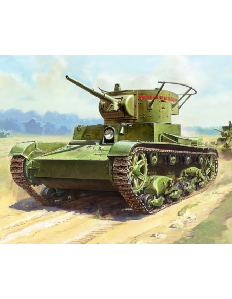 1:35 Soviet Light Tank T-26