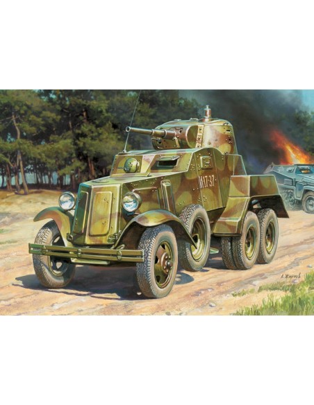 1:100 Soviet Armored Car BA-10