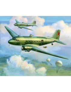 1200 Li-2 Soviet Transport Plane