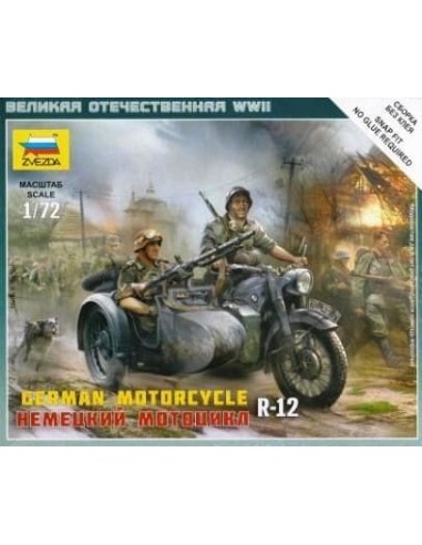 1:72 German Motorcycle R-12