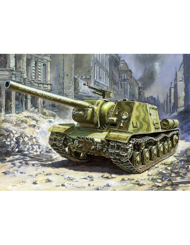 1:72 ISU-122 Soviet Self Propelled Gun WWII