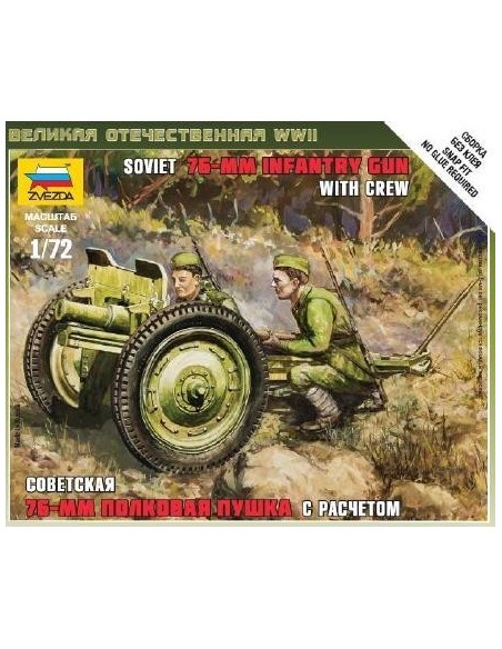 1:72 SOVIET 76MM GUN