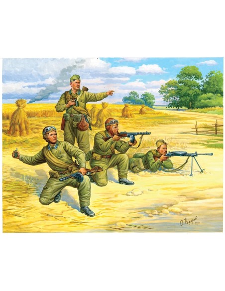 1:72 Soviet Paratroops