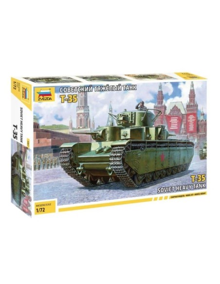 172 T-35 SOVIET HEAVY TANK WWII