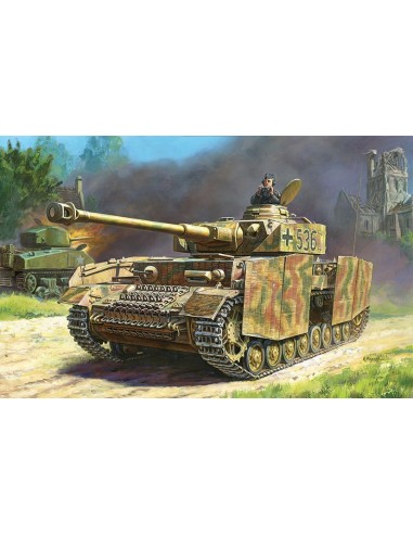 1:100 PANZER IV AUSF.H GERMAN TANK WWII