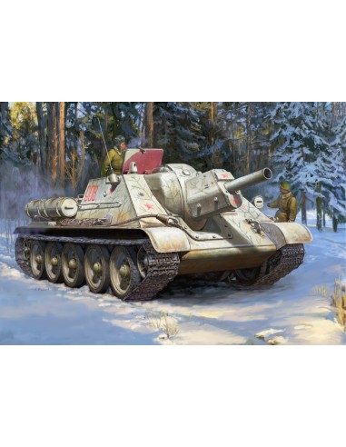 1:100 Soviet Self Propelled Gun SU-122