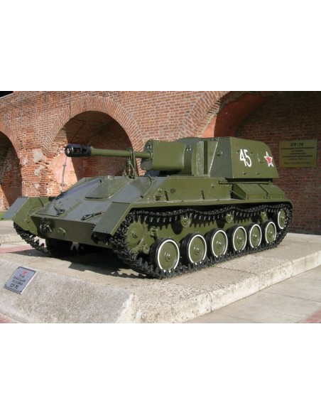 1100 SU-76 M SOVIET SELF PROPELLED GUN WWII