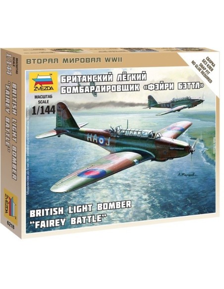 1:144 British Light Bomber Fairey Battle