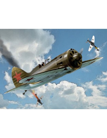 1:144 SOVIET WWII FIGHTER BOMBER POLIKARPOV I-16