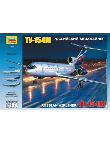 1:400 TU-154 Russian Airliner