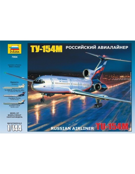 1:400 TU-154 Russian Airliner