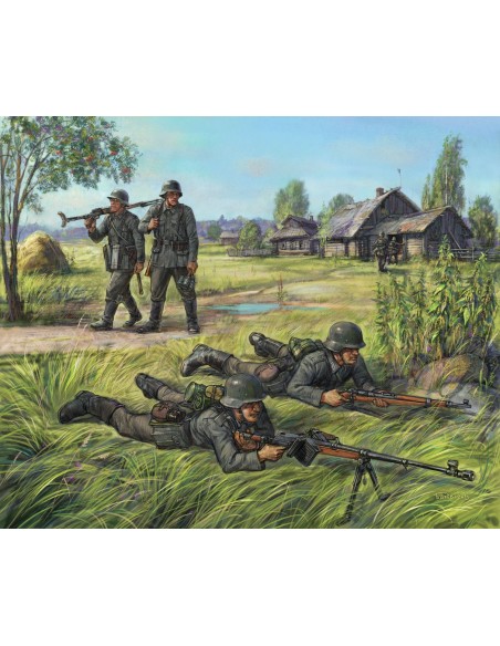 1:72 German Anti Tank Team WWII