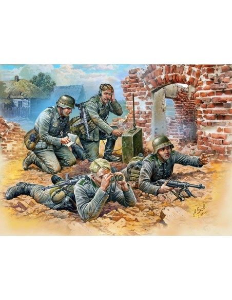 1:72 German Reconnaissance Team