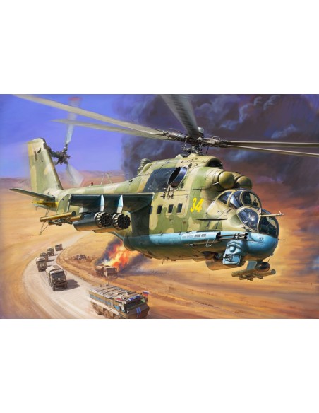 1:72 MIL Mi-24P "HIND-F" Attack Helicopter