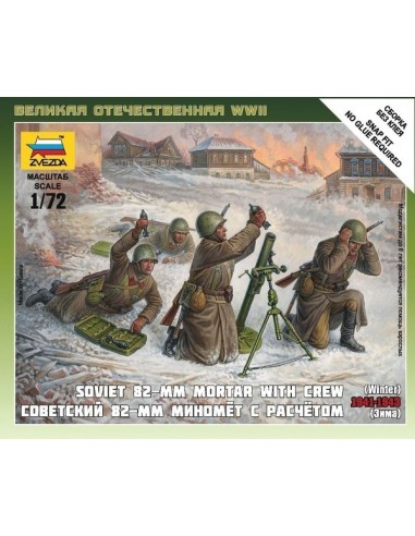 172 SOVIET 82MM MORTAR WCREW WINTER UNIF