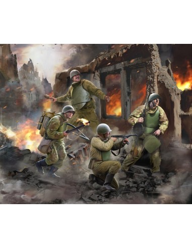 1:72 Soviet Assault Sapper Team WWII