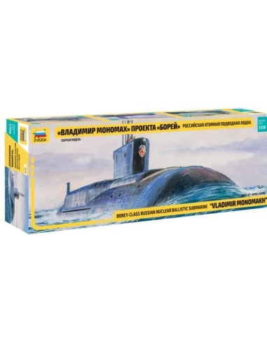 1:350 Borey-Class Russian Nuclear Submarine