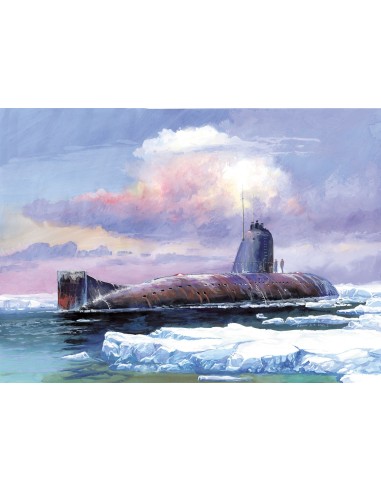 1:350 Soviet Nuclear Submarine K-3 "November"Class