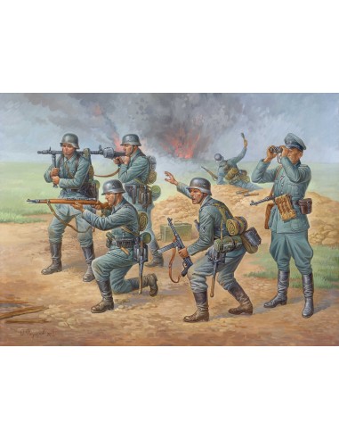 1:72 German Infantry WWII