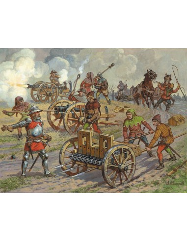 1:72 Medieval Field Powder Artillery14th-15th REED