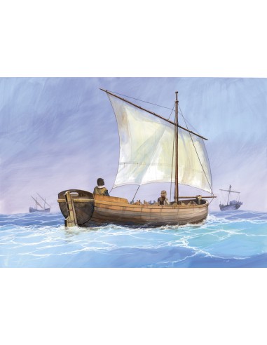 1:72 Medieval Life boat