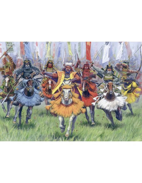 1:72 Samurai Warriors Cavalry