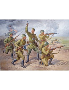 1:72 Soviet Infantry WWII