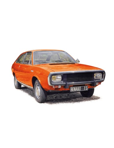 1:18 RENAULT 15 TL 1971 ORANGE