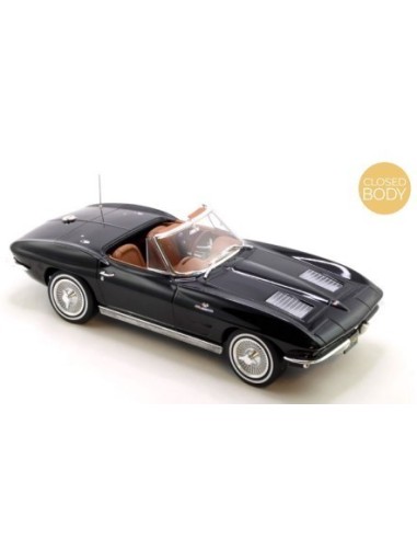 1:18 CHEVROLET CORVETTE STING GRAY CABRIOLET 1963