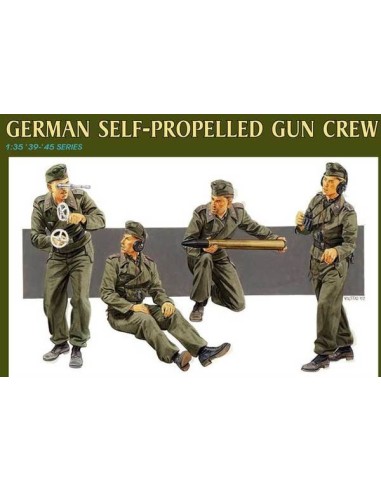 1:35 GERMAN SELF-PROPELLED GUN CREW