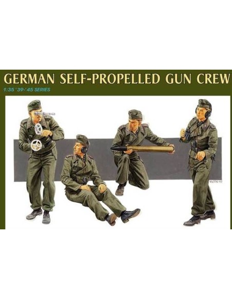 1:35 GERMAN SELF-PROPELLED GUN CREW