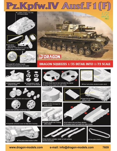 1:72 PZKPFW IV AUSF F1 -F