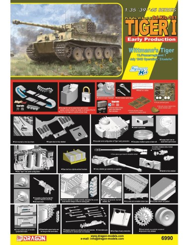 1:35 TIGER I EARLY PROD. MICHAEL WITTMANN 13./