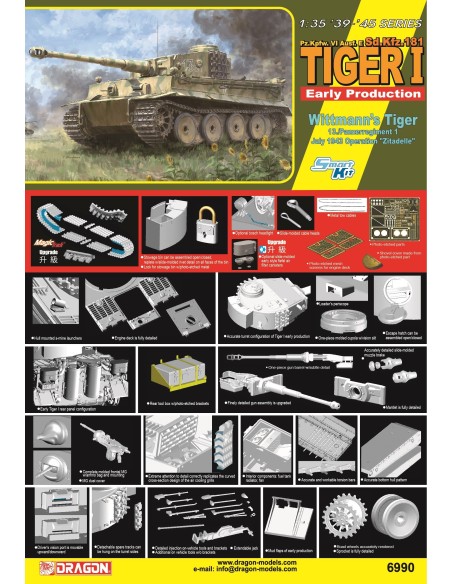 1:35 TIGER I EARLY PROD. MICHAEL WITTMANN 13./