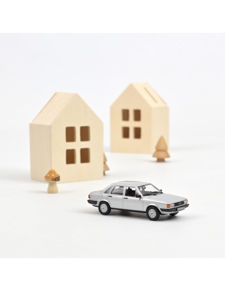 1:43 AUDI 80 S 1979 SILVER